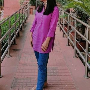 Purple Kurti 💜