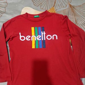 United Colors Of Benetton Tshirt For 7Year Old Boy