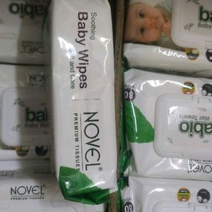 2packet baby Wipes New Seal Pack