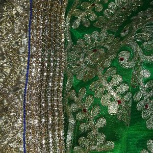 Completely Stitched Festive Work Half Saree