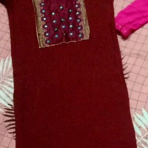 Beautiful Embroidery Kurti 💕