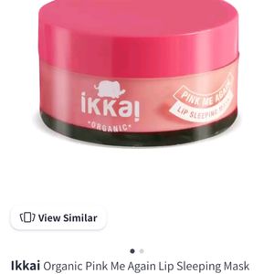 IKKAI ORGANIC PINK ME AGAIN  LIP SLEEPING MASK