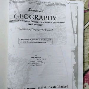 OSWAL X Geography Guide Book Combo Offer Class 11