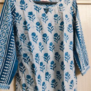 FabIndia Beautiful Sky Blue Tunics (S/34)