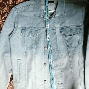 Highlander Men Solid Denim Jacket