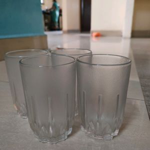 Transparent Juice Glasses