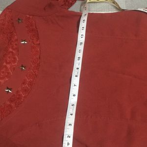 Red Colour Women Dress