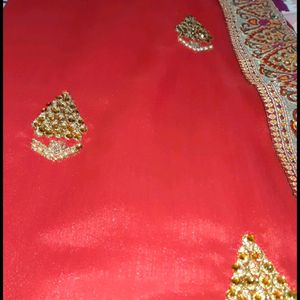 Fancy Red 🔴saree