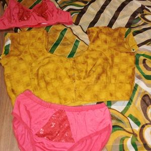 Saree Blouse Bra Panty