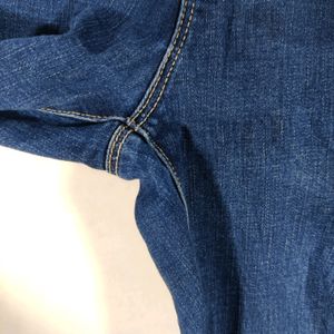 Only Blue Torn Skinny Fit Jeans