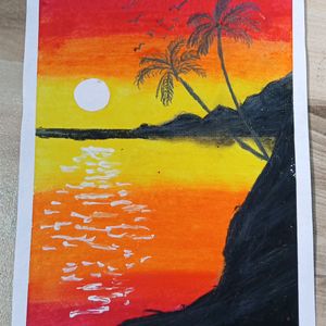 Sunset Drawing ☀️