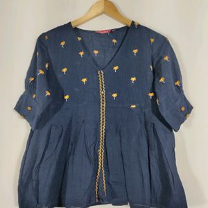 Dark Blue Top ( Women)