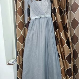 Grey Colour Gown