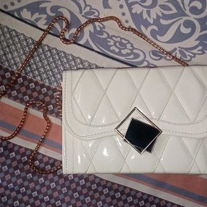 White Sling Bag