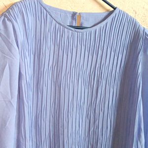 Oversized Fashion Top Blouson Blue 💙