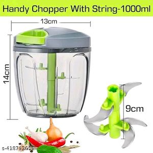 Today Offer 🔥New Chopping Chopper 5 Blades Big Si