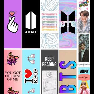 BTS Design Bookmarks (8 Sets)