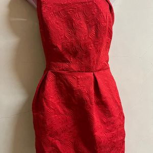 Korean Designer Red One Piece