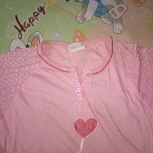 Regular Wear Pink Top.