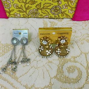 Bangle Box And 2 Earings