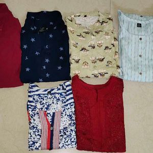 Combo Of Cotton Kurtis