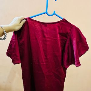 Maroon Top