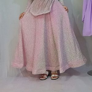 Designer Pink Gown