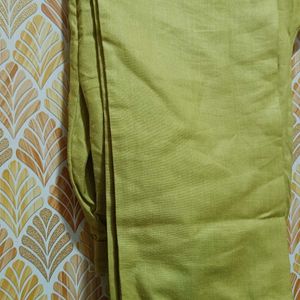 Traditional Mehndi Green Color Kurta Pant And Dupa