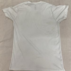 Shining White Tshirt For sports