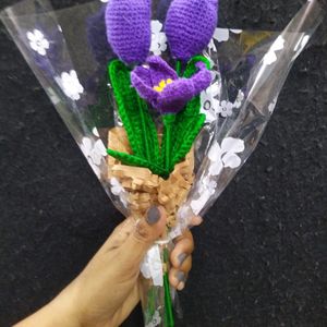 Crochet Tulip Bouquet