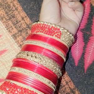 Beautiful Red Bangles ✨