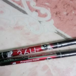 2 Liquid Waterproof Pencil Eyeliner