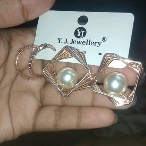 Rose Gold Earrings