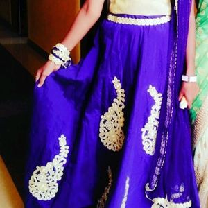 New Trend Lehenga Choli Very Long Length Odni