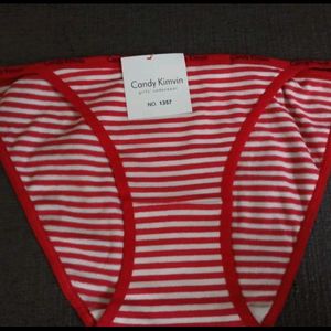 Imported Cotton (Stripe Design Women's Candy 3 Set