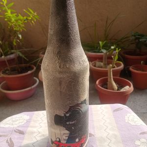 Decoupage Art Bottle