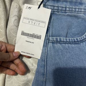 Imported Zara Denim Skirt