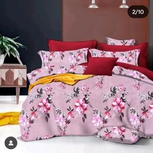 Double Bed Sheet & Pillow Cover