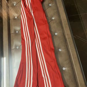 *Grab Or Miss* Adidas Red Trackpant