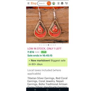 Tibetan Earrings