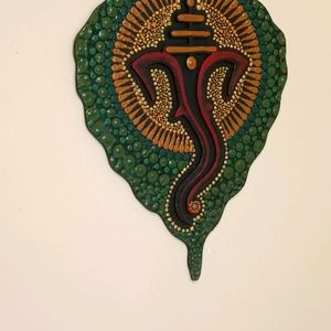 Lord Ganesha Wall Hanging Decor With Mandala Art