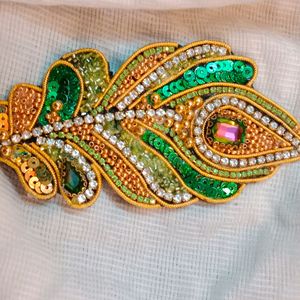 Peacock 🦚 Feather Brooch
