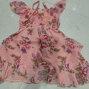 4 Combo Baby Girl Frocks Sale 0-8 Months