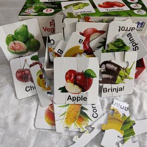 Fruits And Vegetables Puzzle