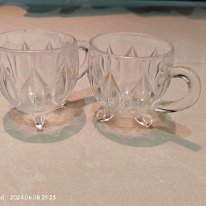 Glass Tea Cups 2