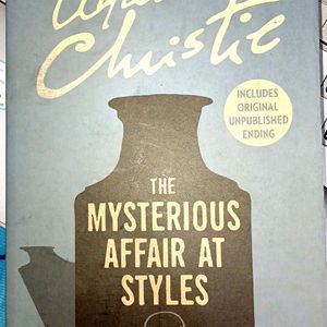 THE MYSTERIOUS AFFAIR AT STYLES BY AGATHA CHRISTIE