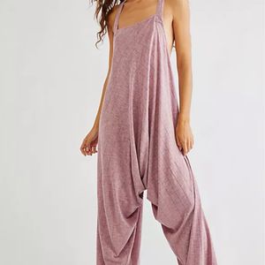 Women Pink Cute Jumpsuit