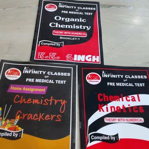 Chemistry Infinity Classes Notes Pack Of 3 .