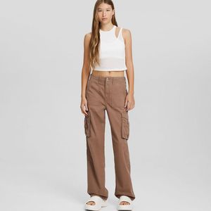 Bershka Cargo With Adjustable Belt