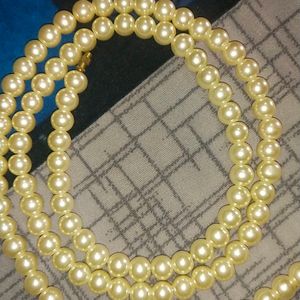 white moti long chain